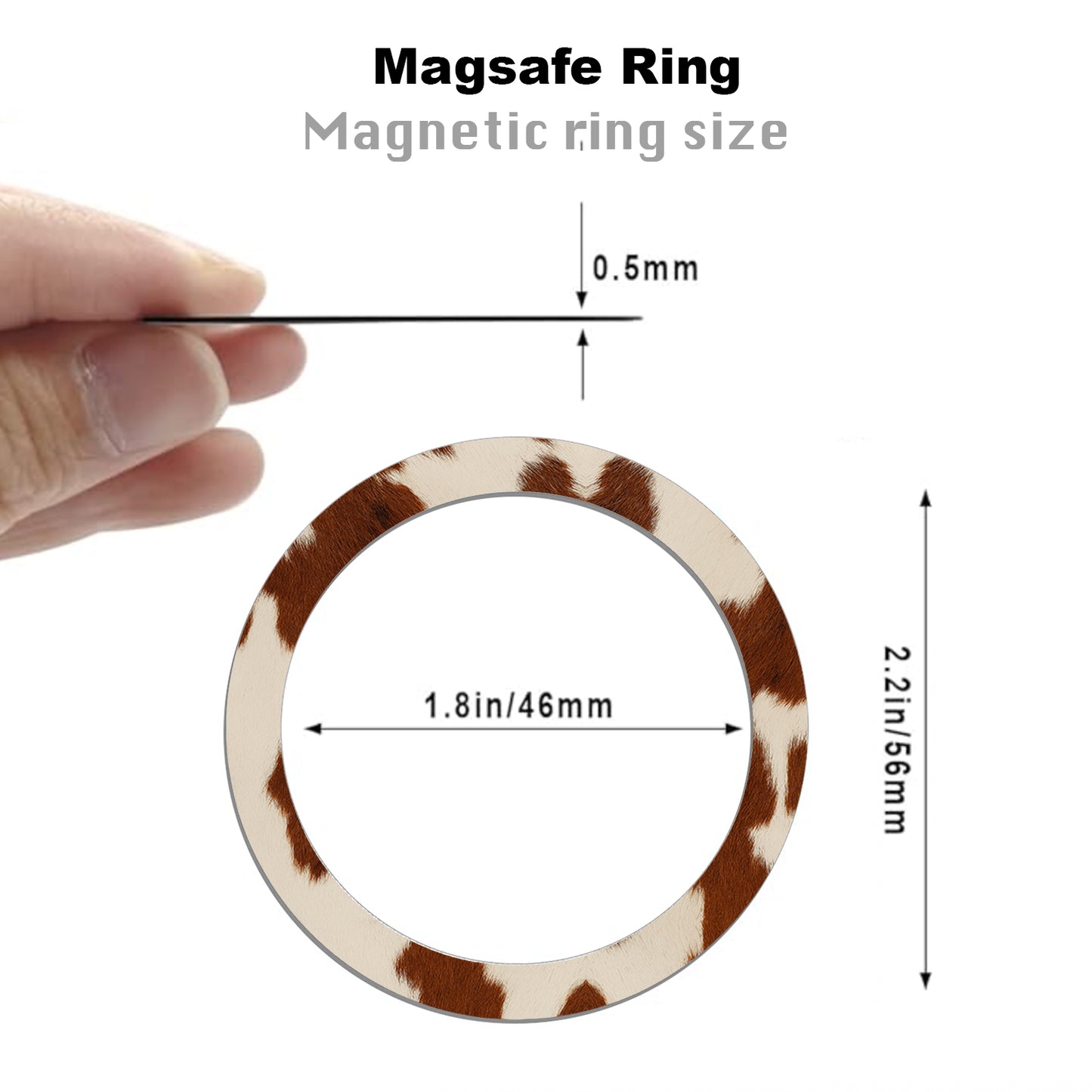 Desert Cowhide | Magnetic Ring