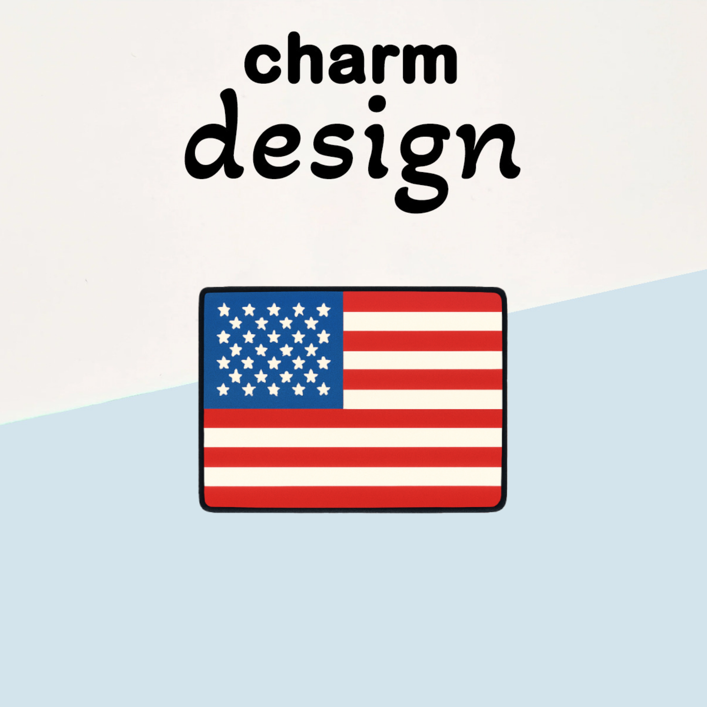 USA Flag Charms