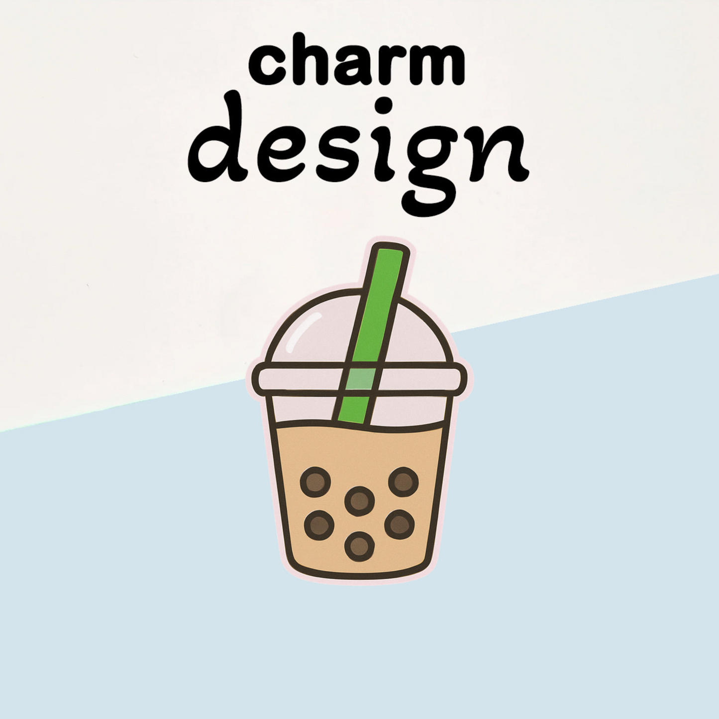 Boba Tea Charms