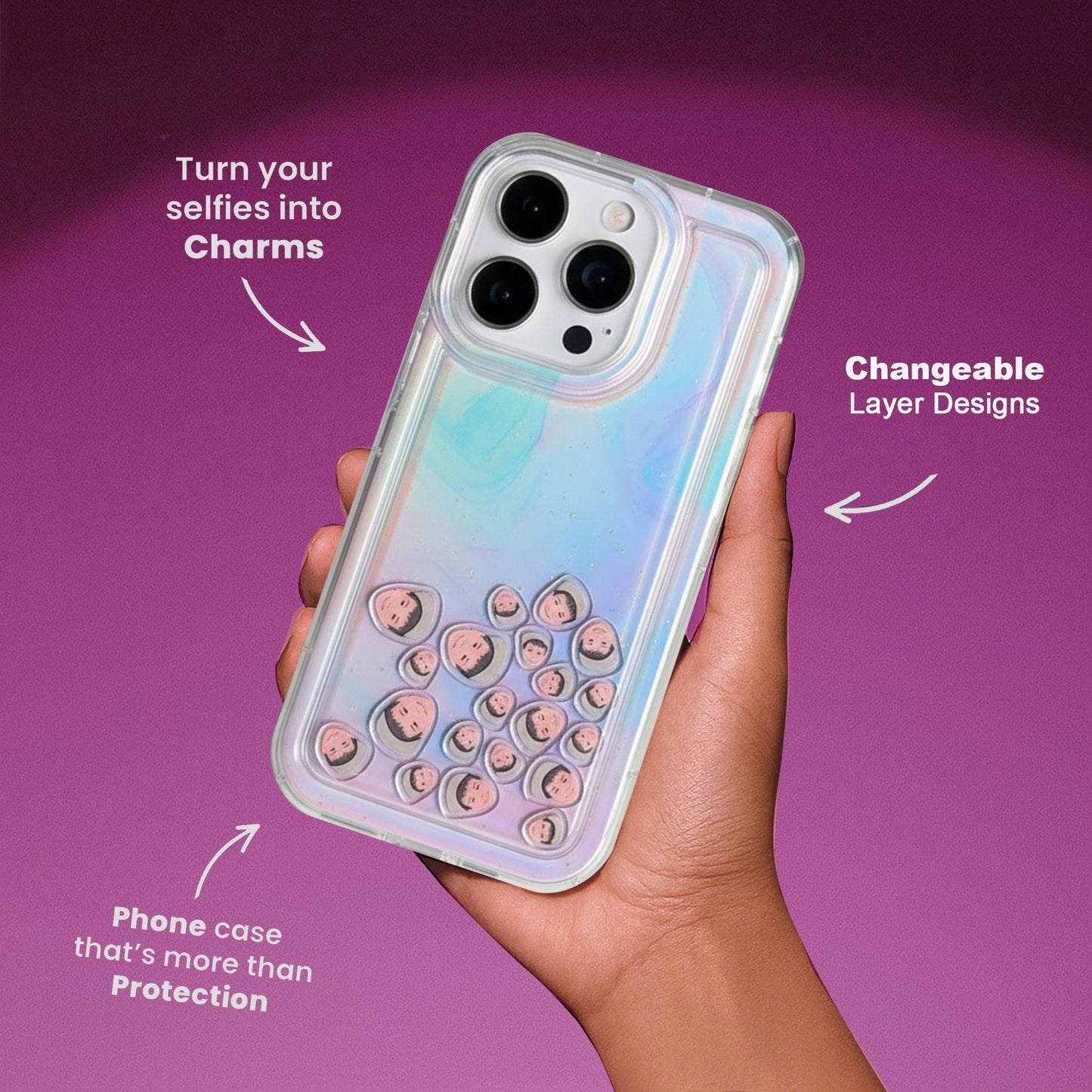 Cotton Candy Galaxy | Case Layer