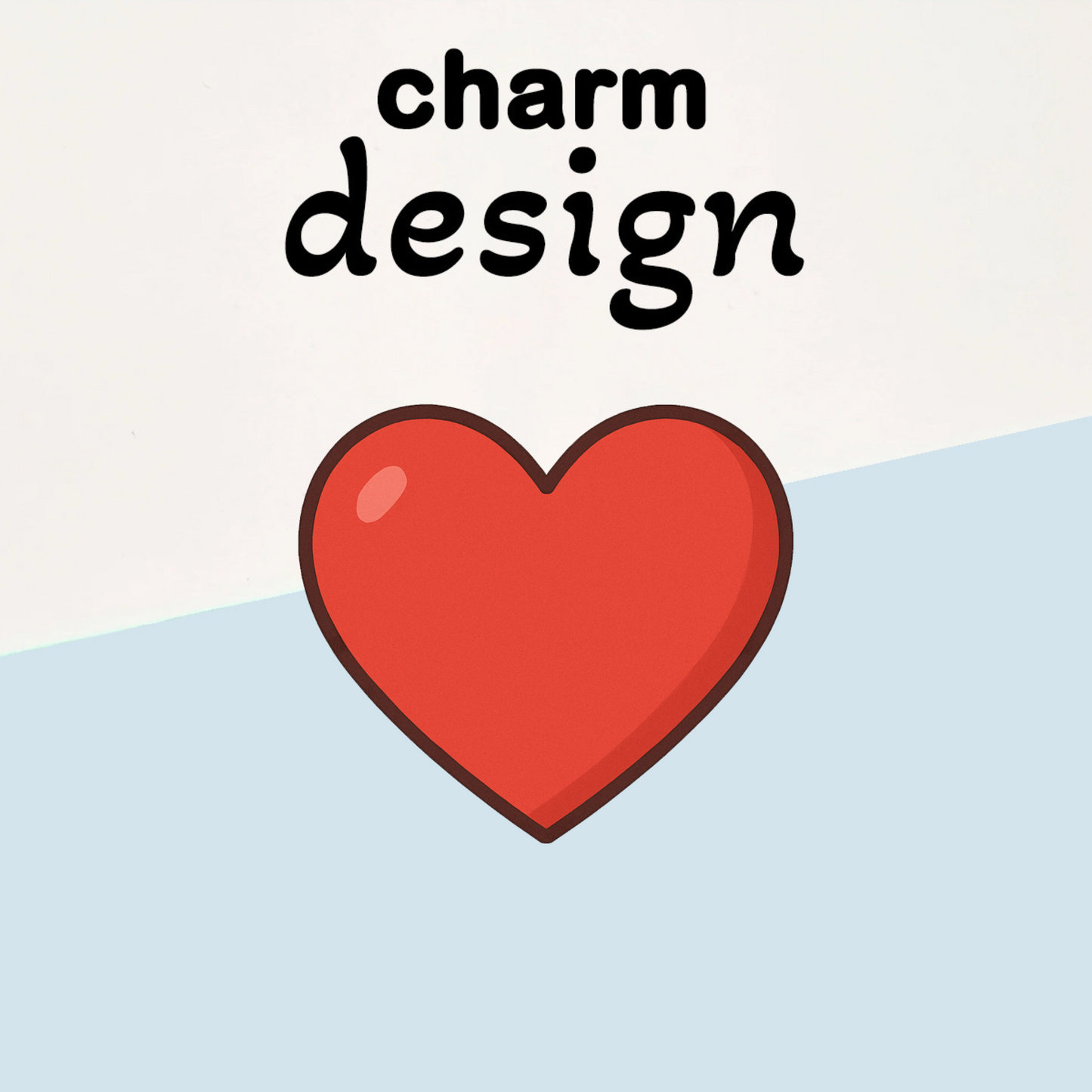 Red Heart Charms