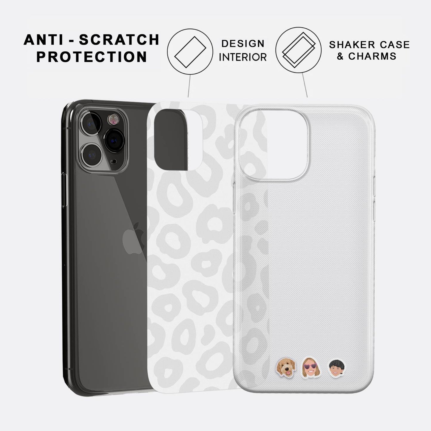 Shaker Case™ with Lunar Leopard Case Design