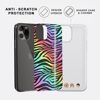 Shaker Case™ with 80s Zebra Case Design