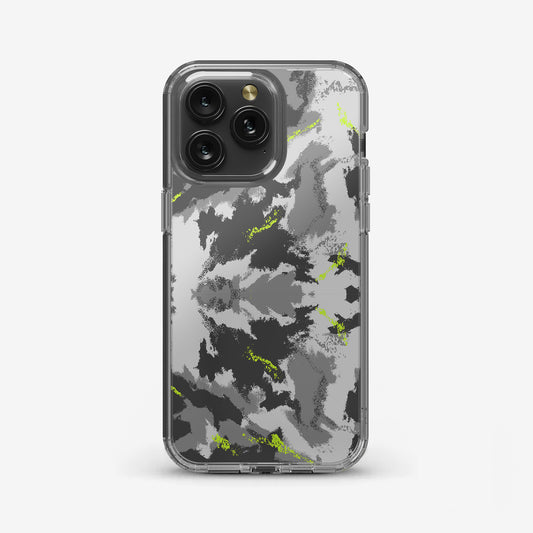 Urban Gray & Green Camo | Case Layer