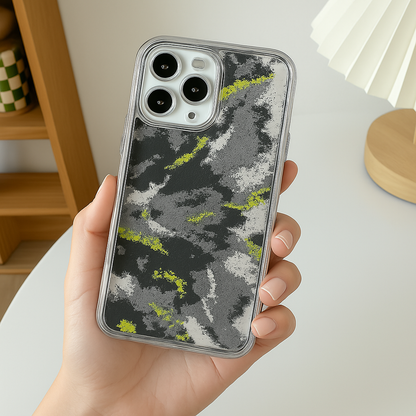 Urban Gray & Green Camo | Case Layer