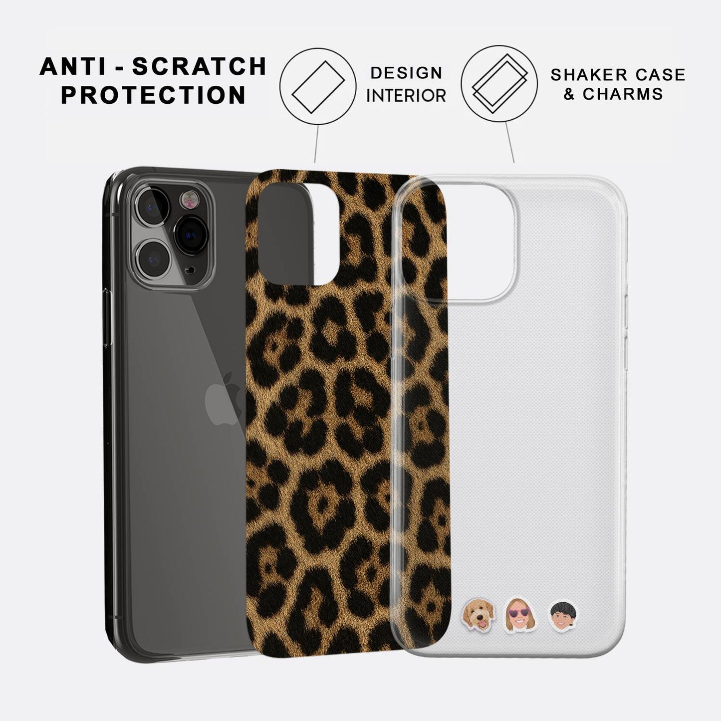 Shaker Case™ with Chic Cheetah Case Design