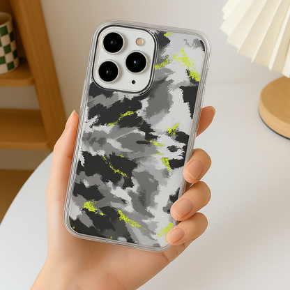 Urban Gray & Green Camo | Case Layer