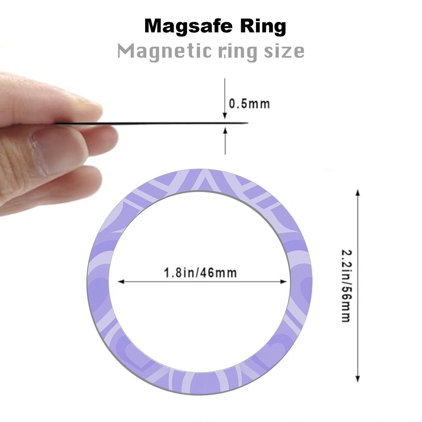 Violet Vibes | Magnetic Ring