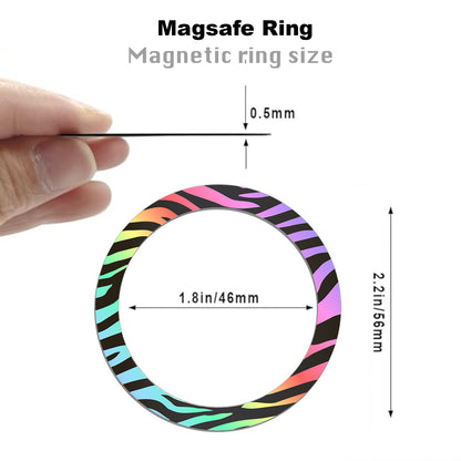 80s zebra | Magnetic Ring