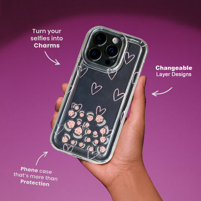 Shaker Case™ with Doodle Love  Case Design