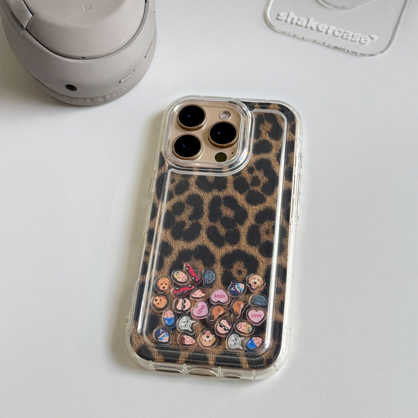 Shaker Case™ with Chic Cheetah Case Design