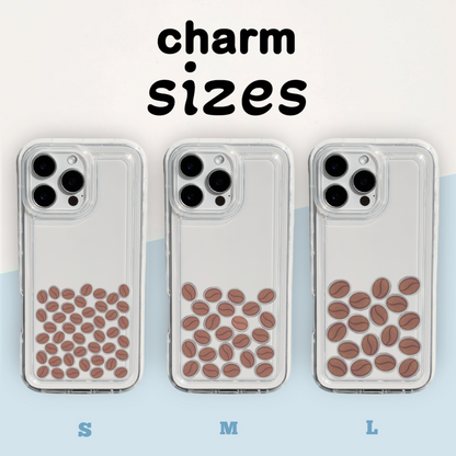 Coffee Bean Charms