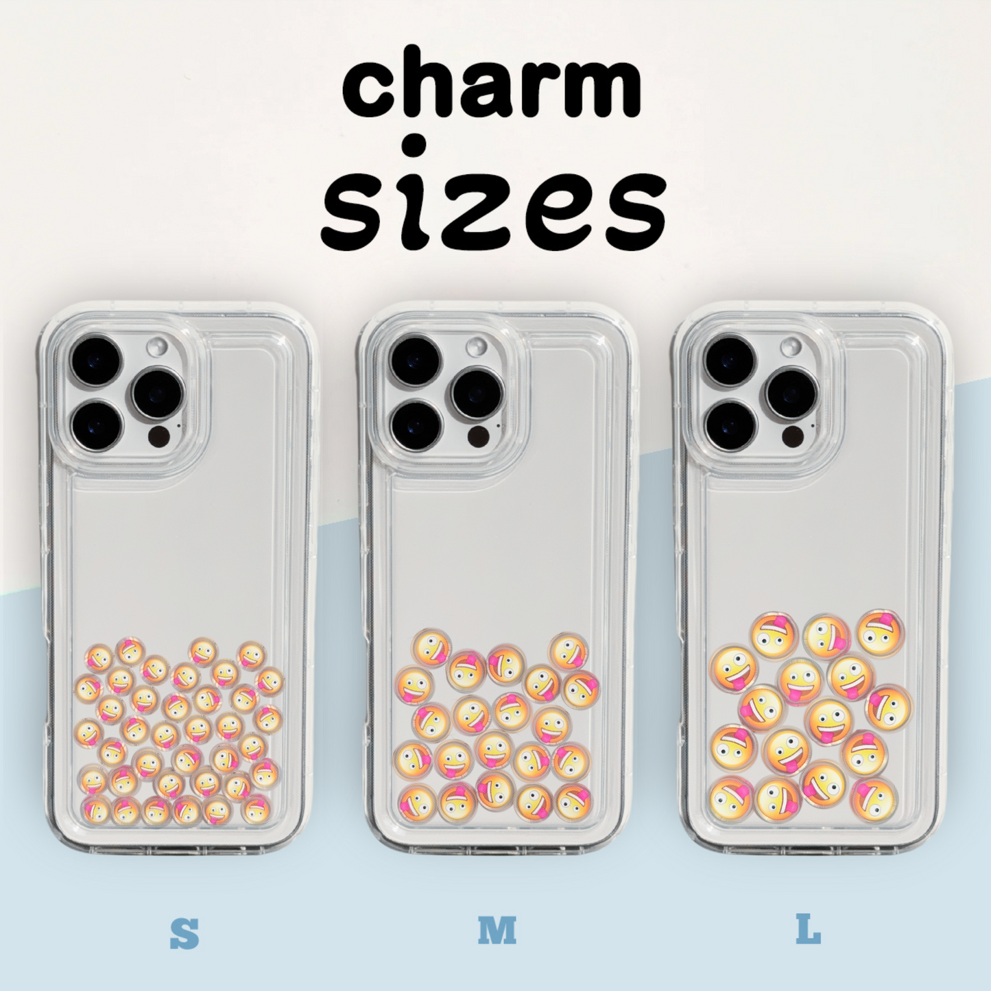 Crazy Emoji Charms