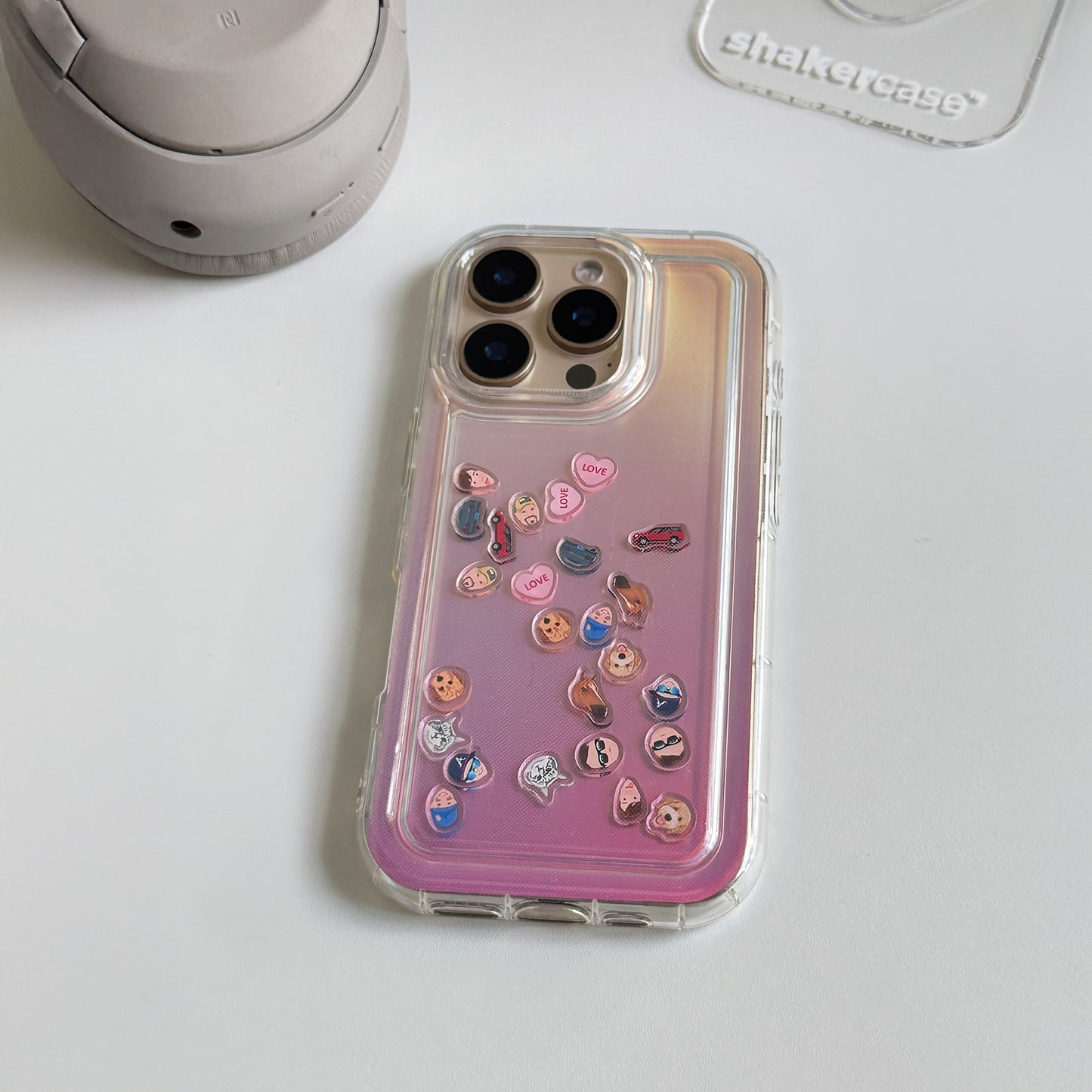 Shaker Case™ with Sunset Sorbet Case Design