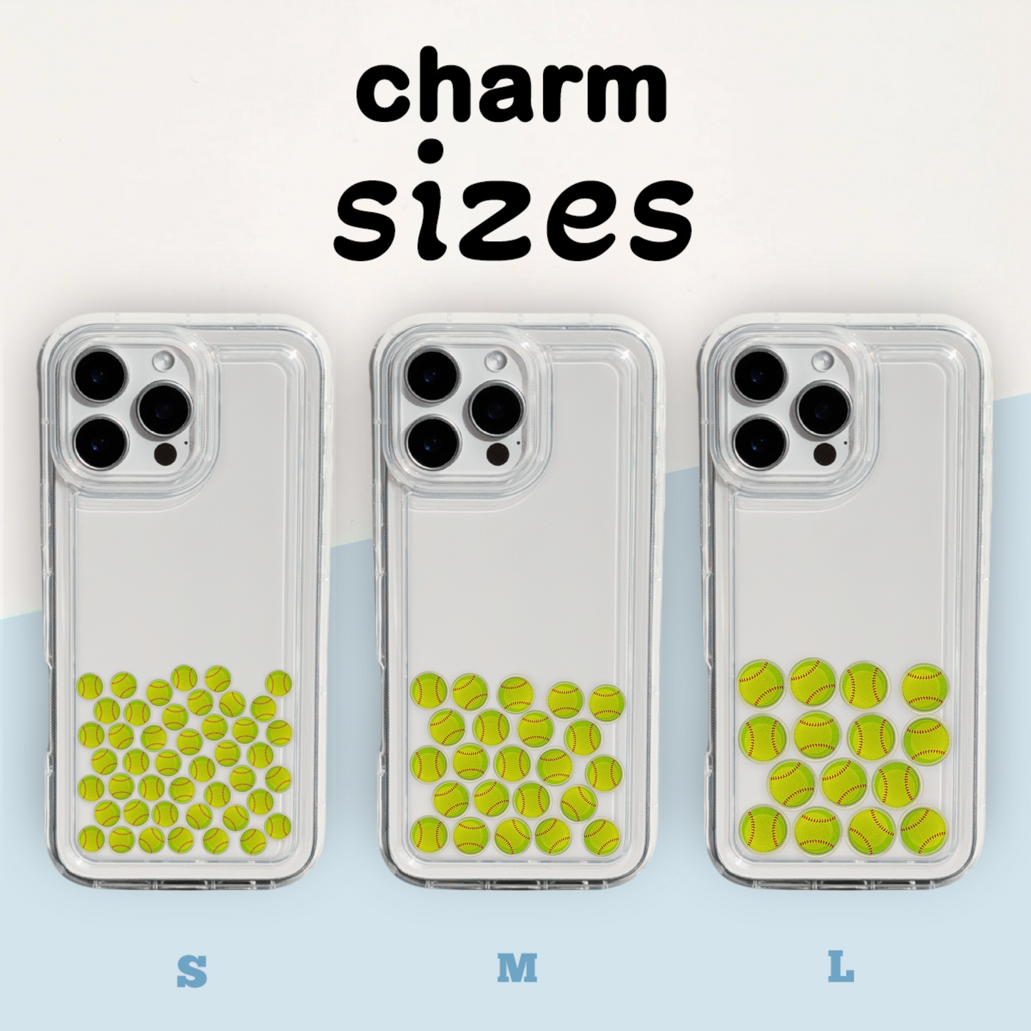 Softball Charms