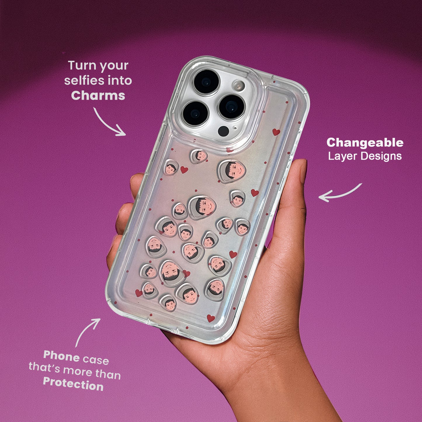 Polka Love | Case Layer