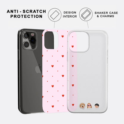 Shaker Case™ with Polka Love Case Design