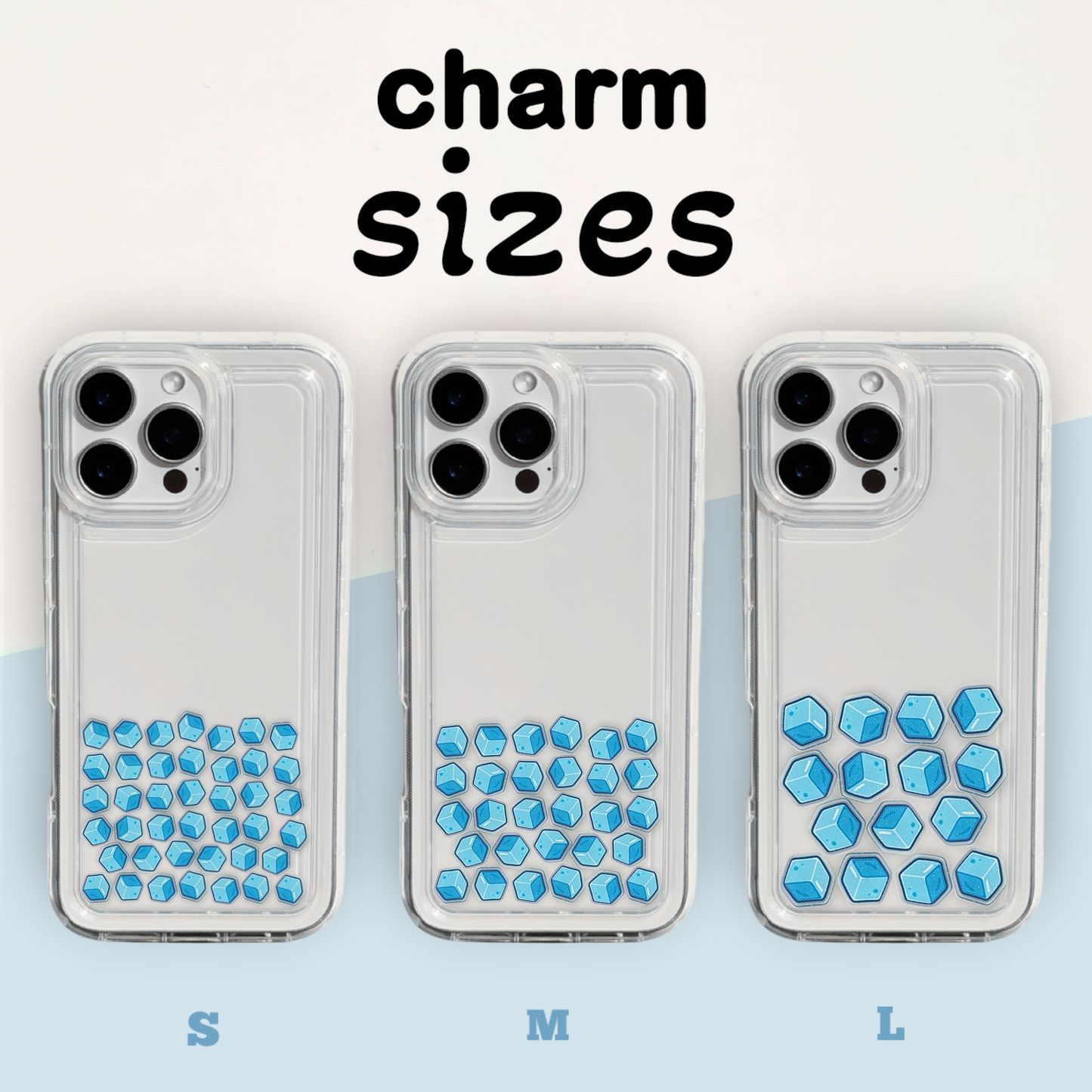 Ice Cube Charms