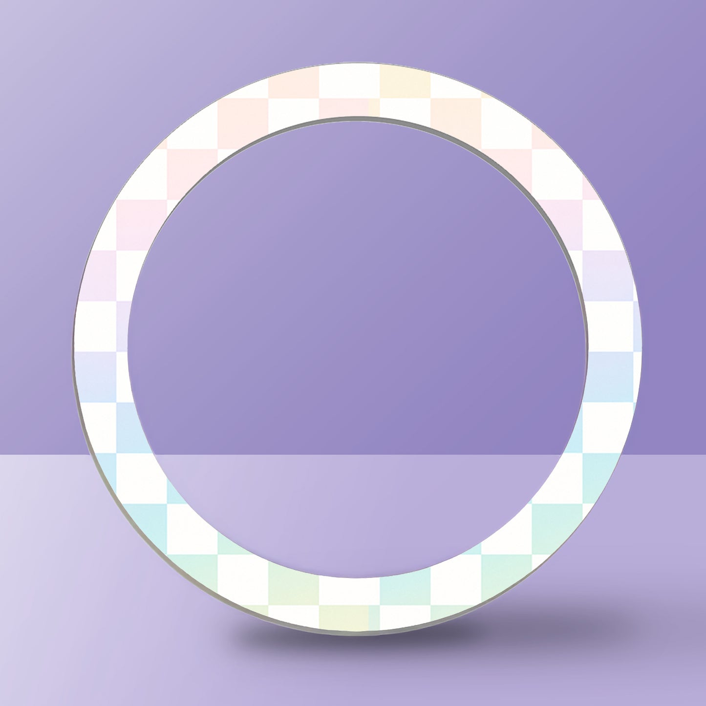 Cotton Candy Grid | Magnetic Ring