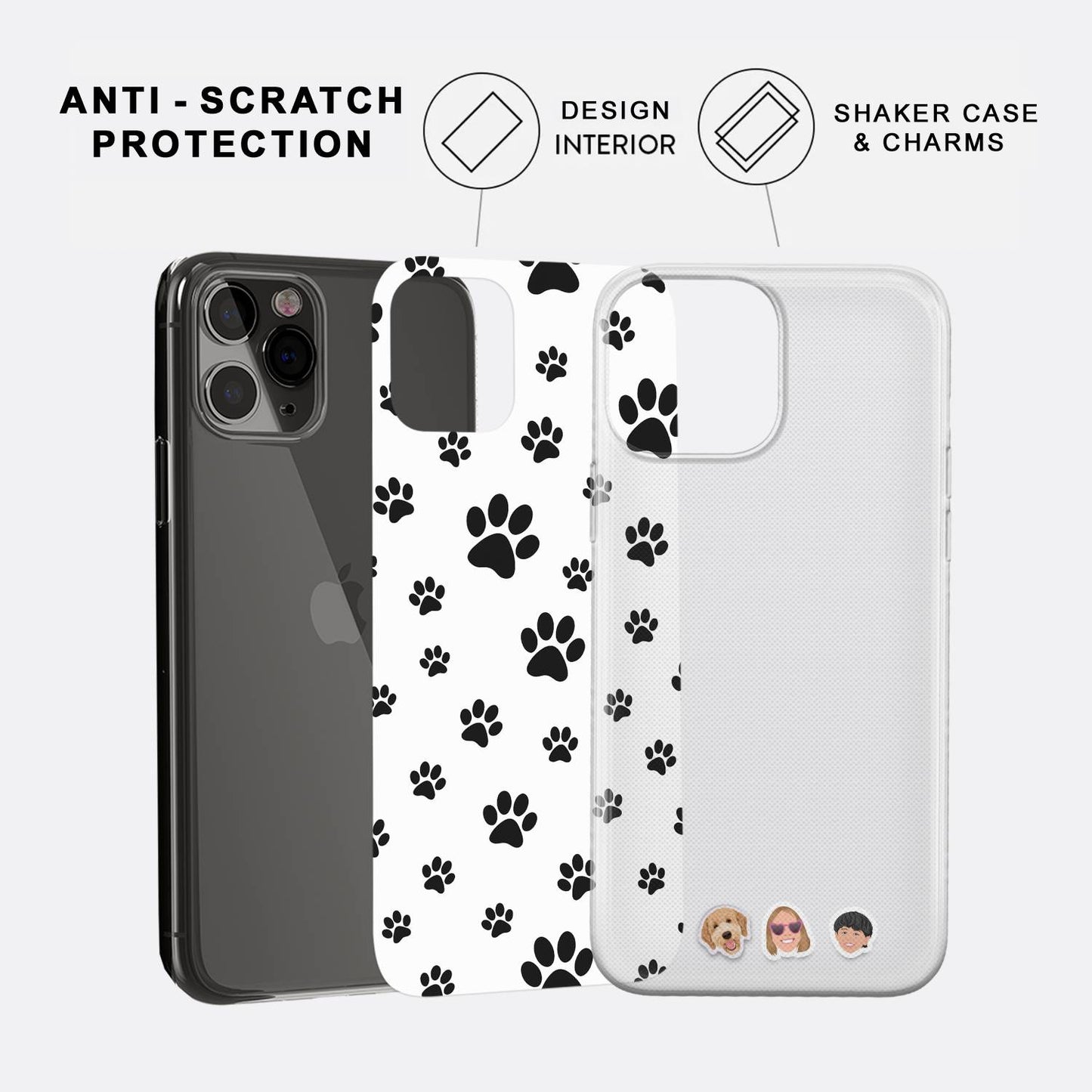 Shaker Case™ with Pawfect Tracks  Case Design
