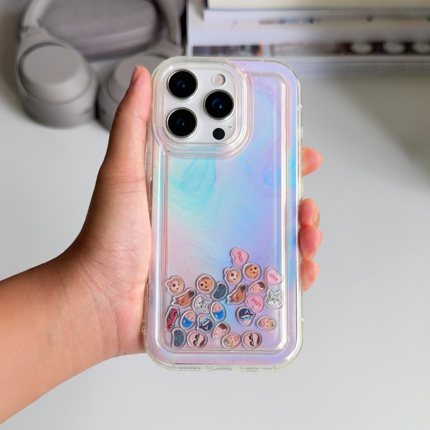Shaker Case™ with Cotton Candy Galaxy Case Design