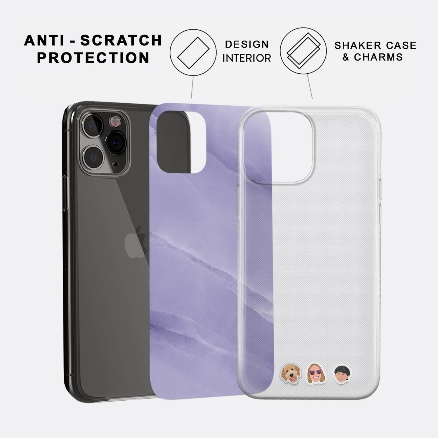 Shaker Case™ with Lilac Lullaby Case Design