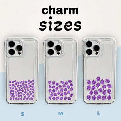 Purple Crystal Charms