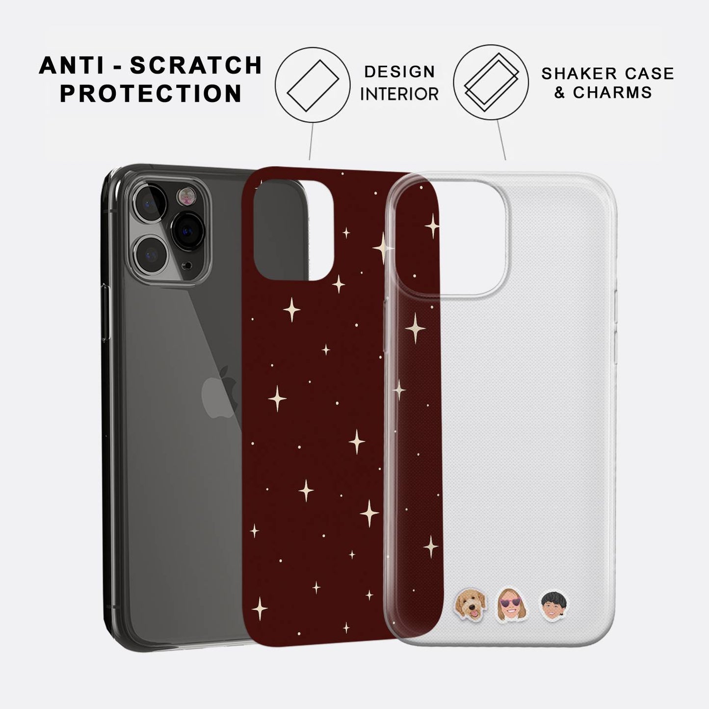 Shaker Case™ with Crimson Cosmos Case Design