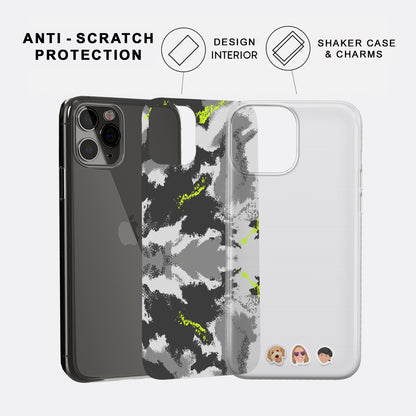 Urban Gray & Green Camo | Case Layer