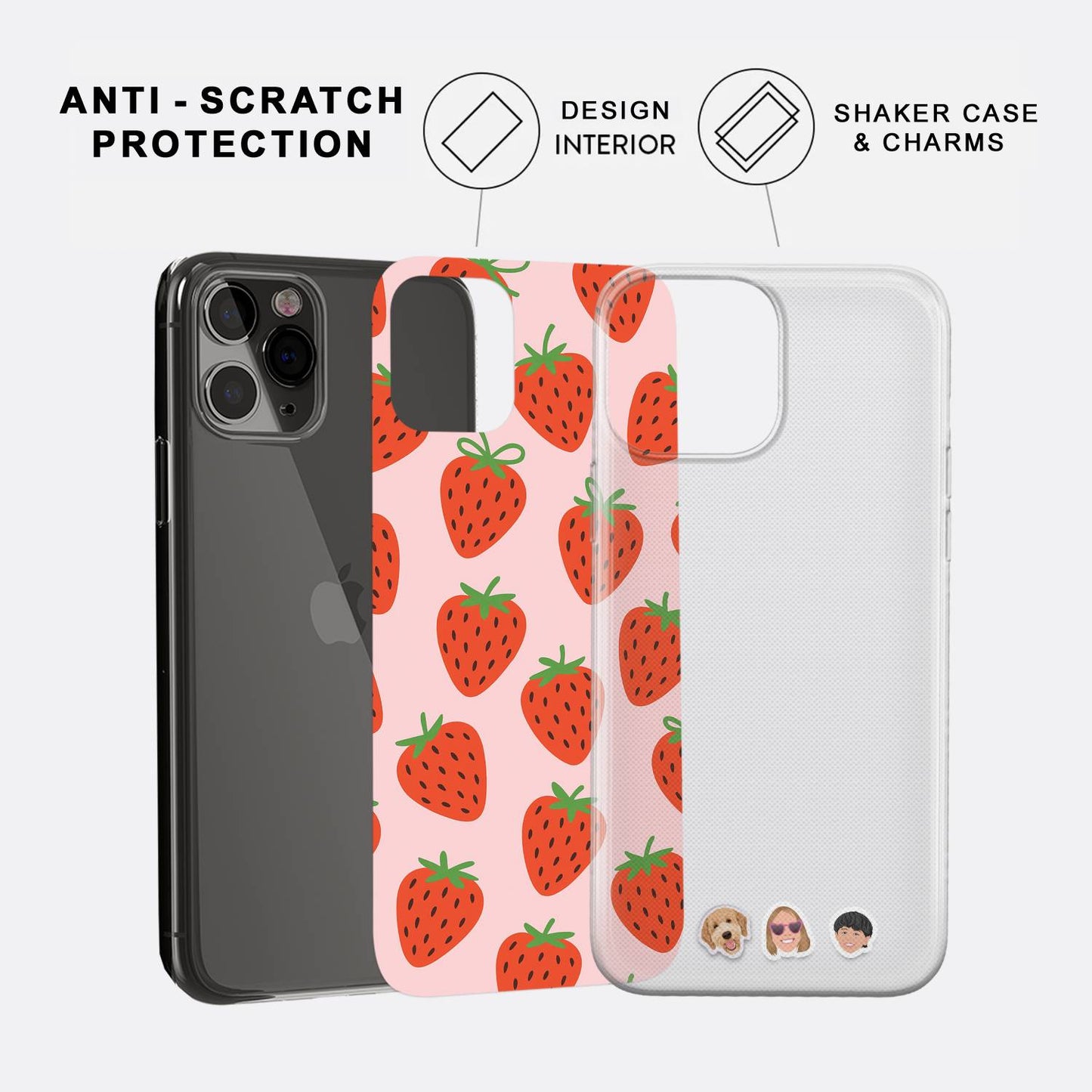 Shaker Case™ with Strawberry Dreams Case Design