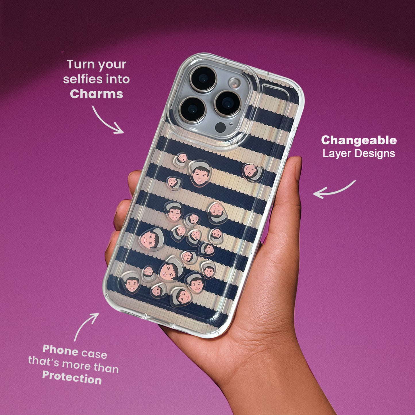 Shaker Case™ with Seaside Sweater Case Design