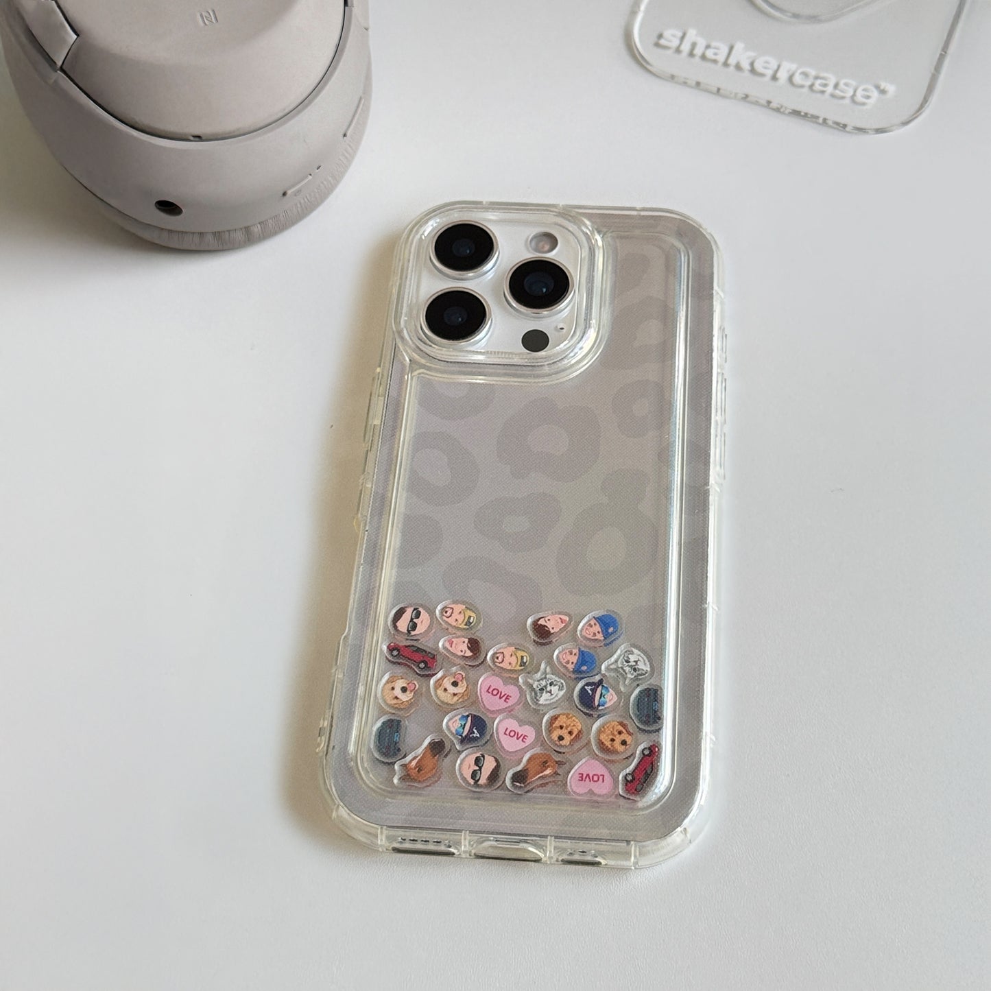 Shaker Case™ with Lunar Leopard Case Design